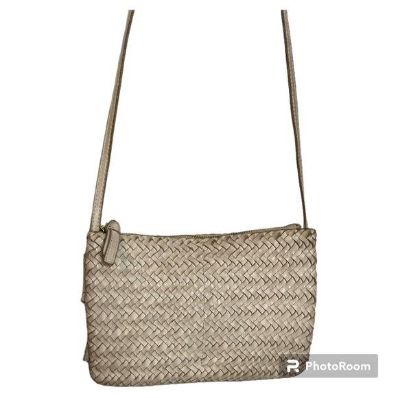 Madewell The Knotted Crossbody Leather Woven Bag - Picture 3 of 5